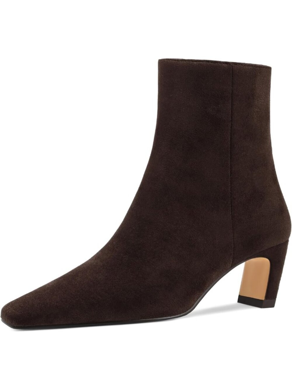 Stylish Women’s Chunky Ankle Boots with Low Heels & Square Toe - Trendy Booties